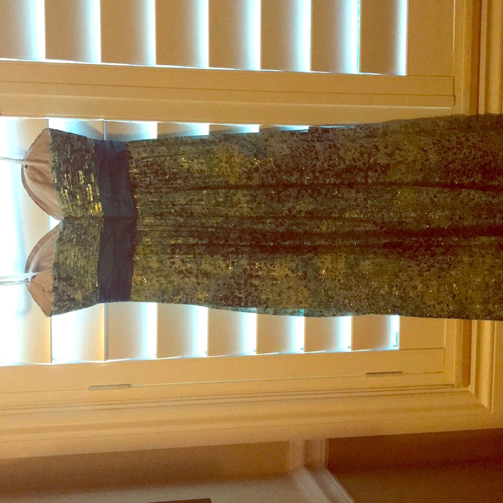 Long heart shaped dress